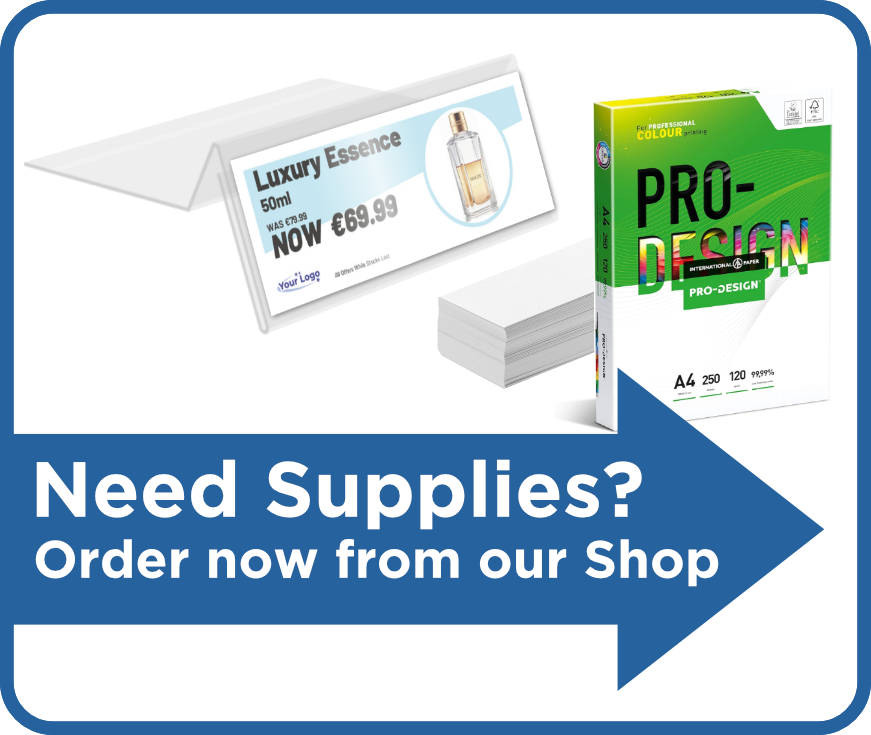 Order Retail Supplies from Shop